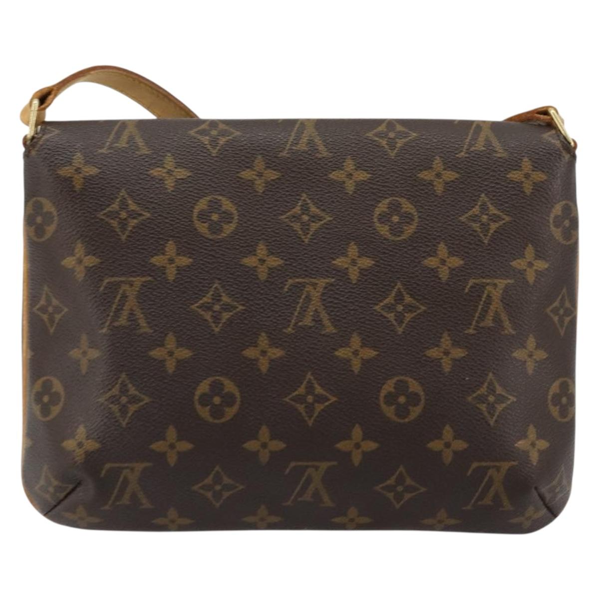 LOUIS VUITTON Monogram Musette Tango Long Strap Shoulder Bag M51388 Auth 177209