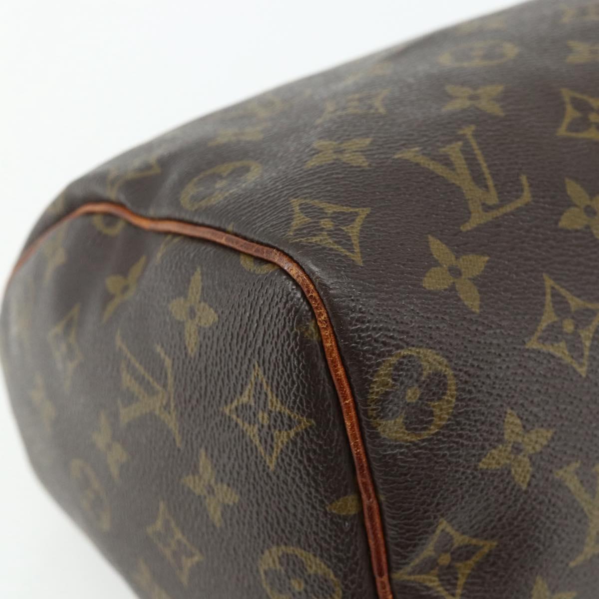 LOUIS VUITTON Monogram Speedy 25 Hand Bag M41528 LV Auth 177210