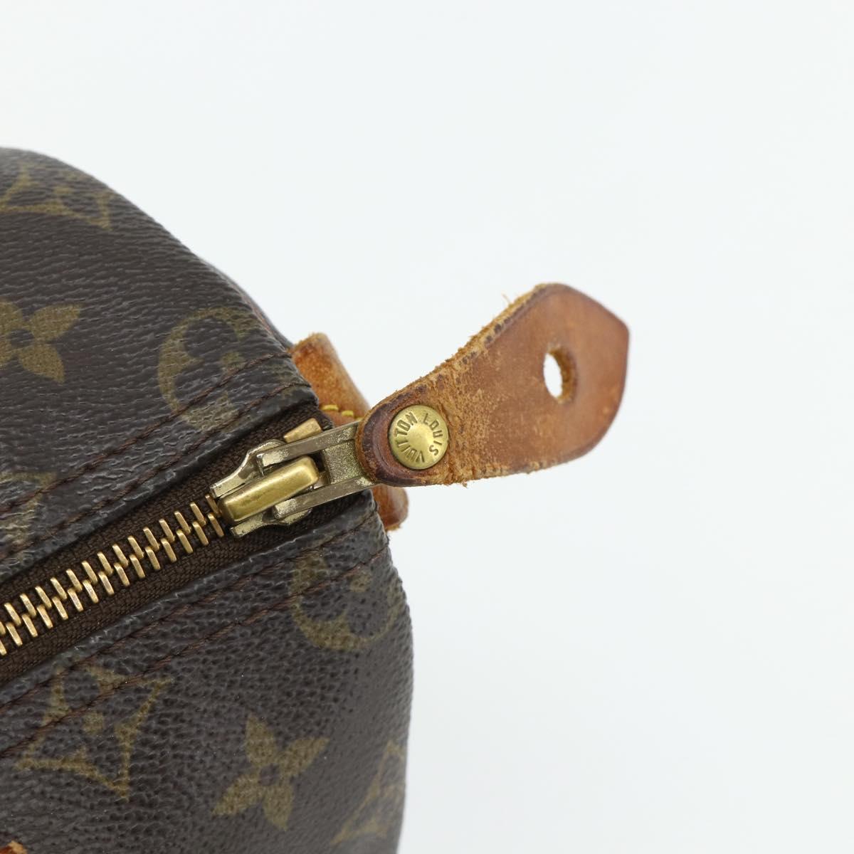 LOUIS VUITTON Monogram Speedy 25 Hand Bag M41528 LV Auth 177210