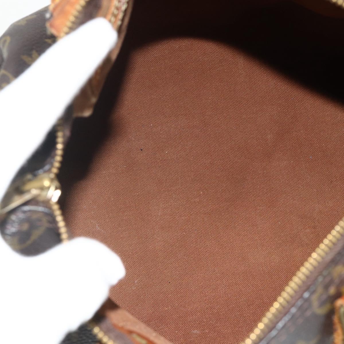 LOUIS VUITTON Monogram Speedy 25 Hand Bag M41528 LV Auth 177210