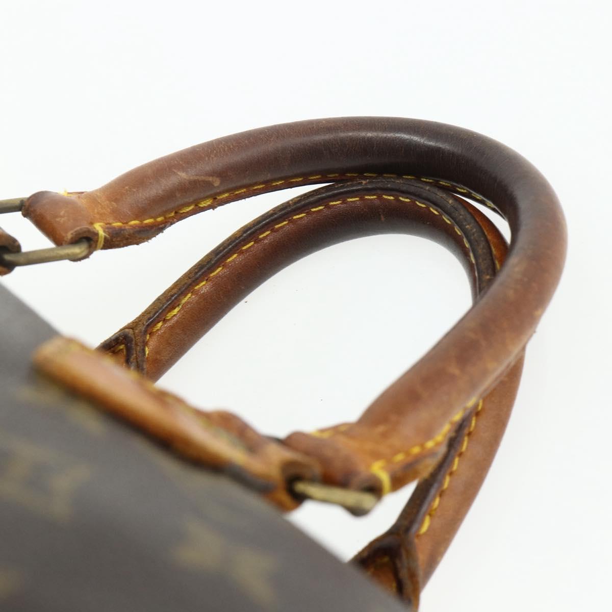 LOUIS VUITTON Monogram Speedy 25 Hand Bag M41528 LV Auth 177210