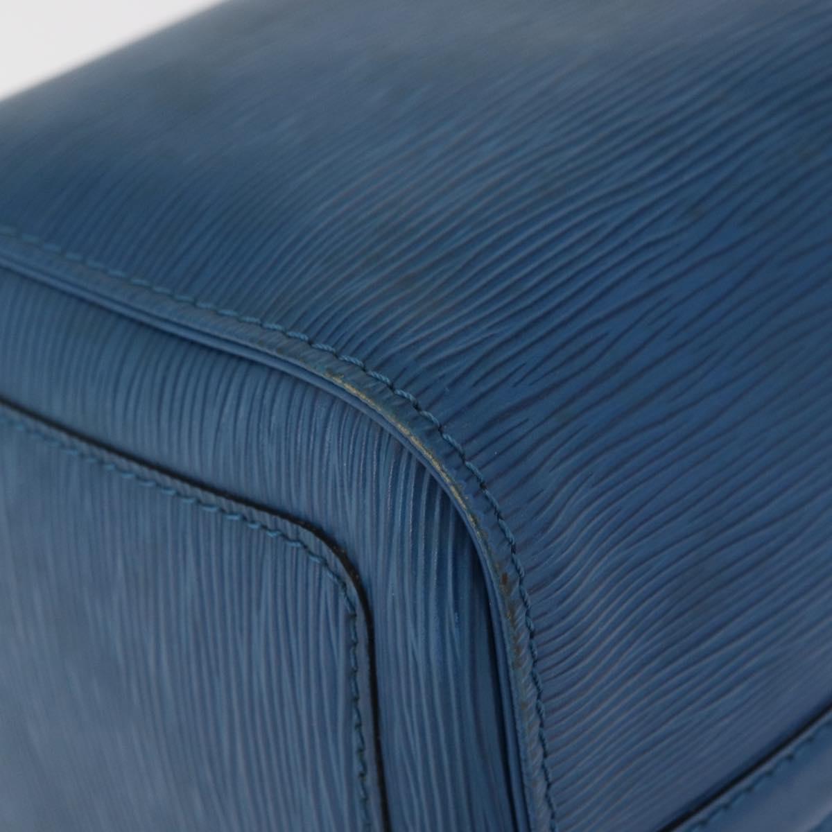 LOUIS VUITTON Epi Speedy 30 Hand Bag Toledo Blue M43005 LV Auth 177225A
