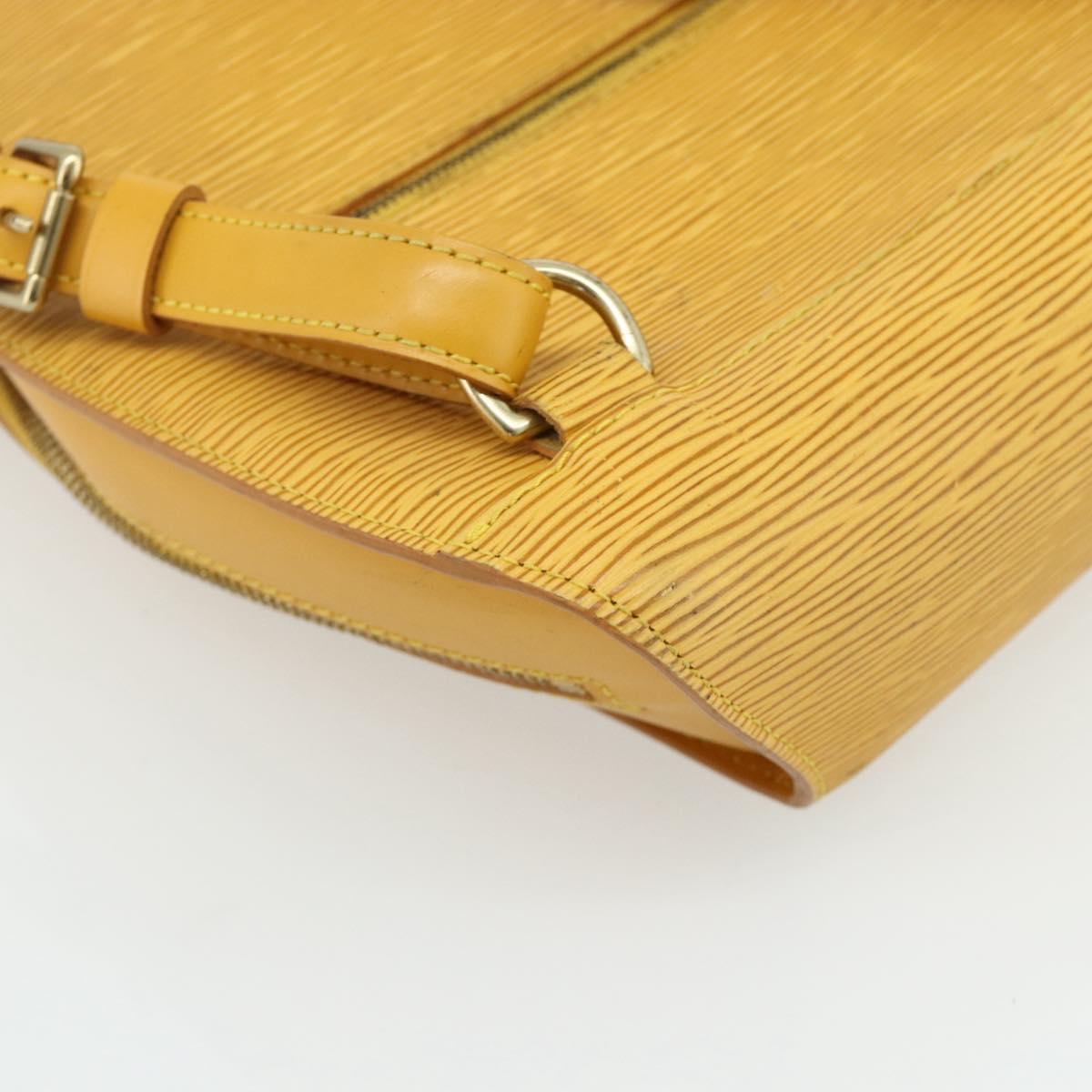 LOUIS VUITTON Epi Mabillon Backpack Yellow M52239 LV Auth 177227