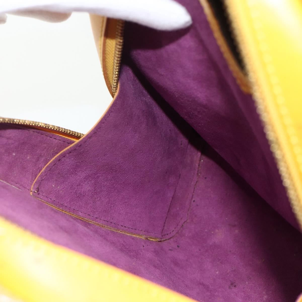 LOUIS VUITTON Epi Mabillon Backpack Yellow M52239 LV Auth 177227