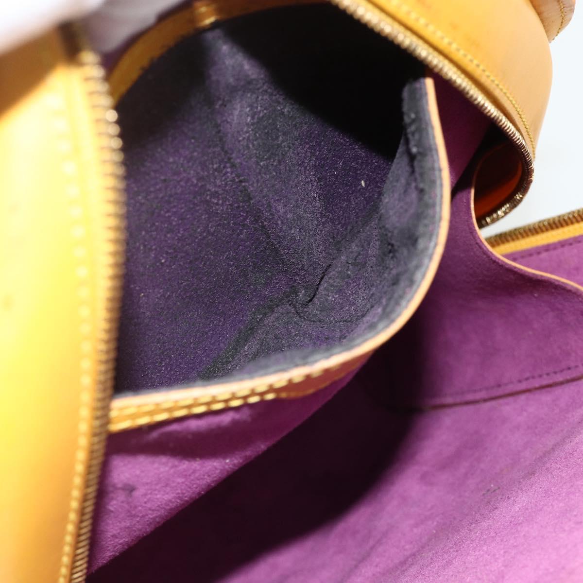 LOUIS VUITTON Epi Mabillon Backpack Yellow M52239 LV Auth 177227