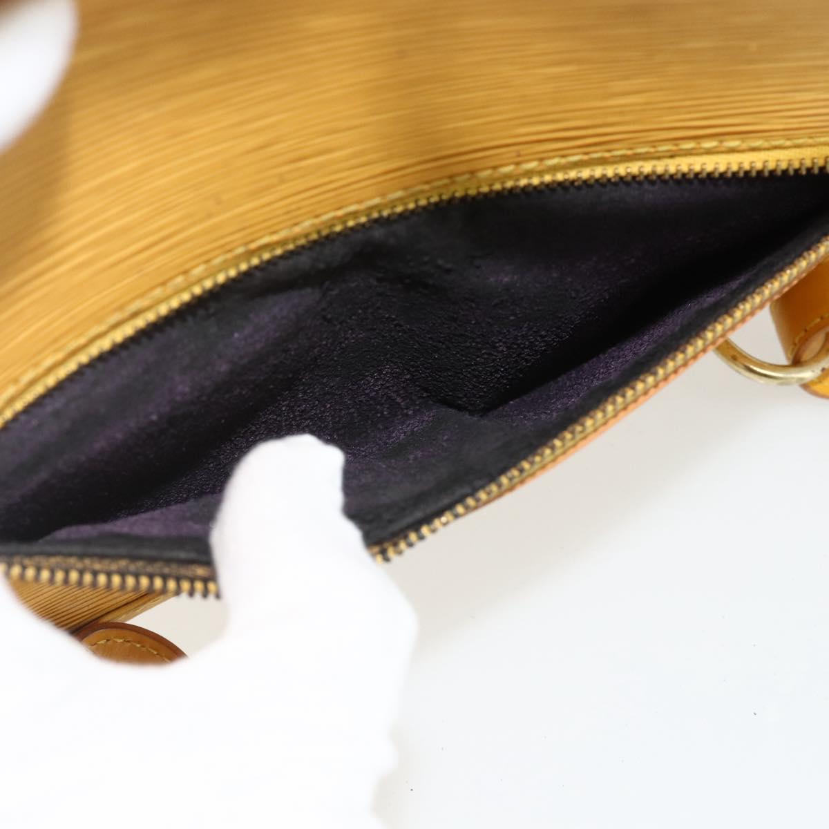 LOUIS VUITTON Epi Mabillon Backpack Yellow M52239 LV Auth 177227