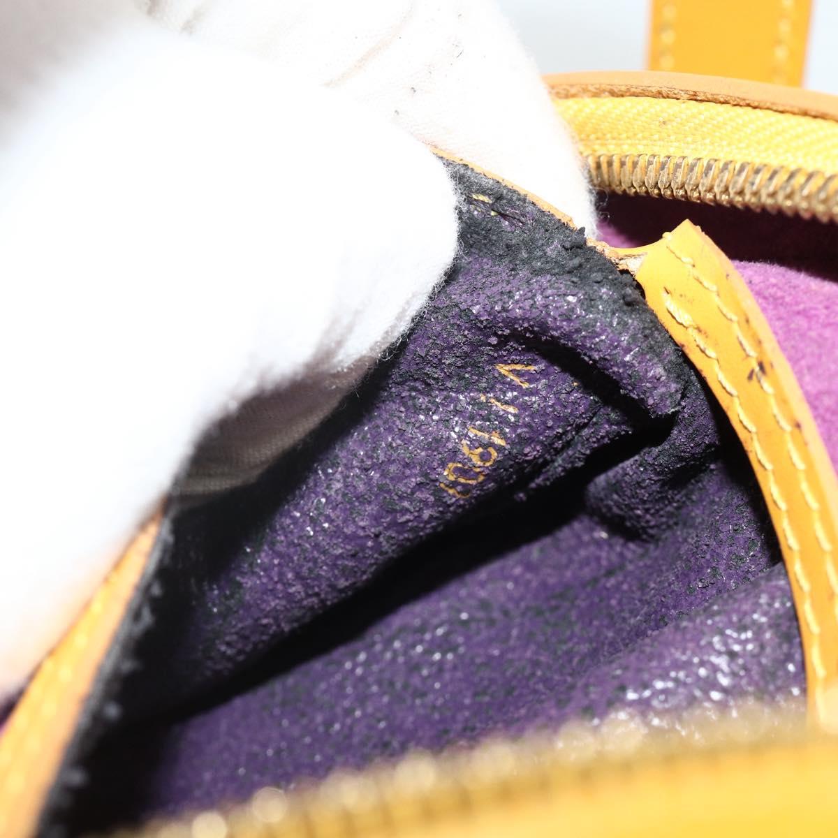 LOUIS VUITTON Epi Mabillon Backpack Yellow M52239 LV Auth 177227