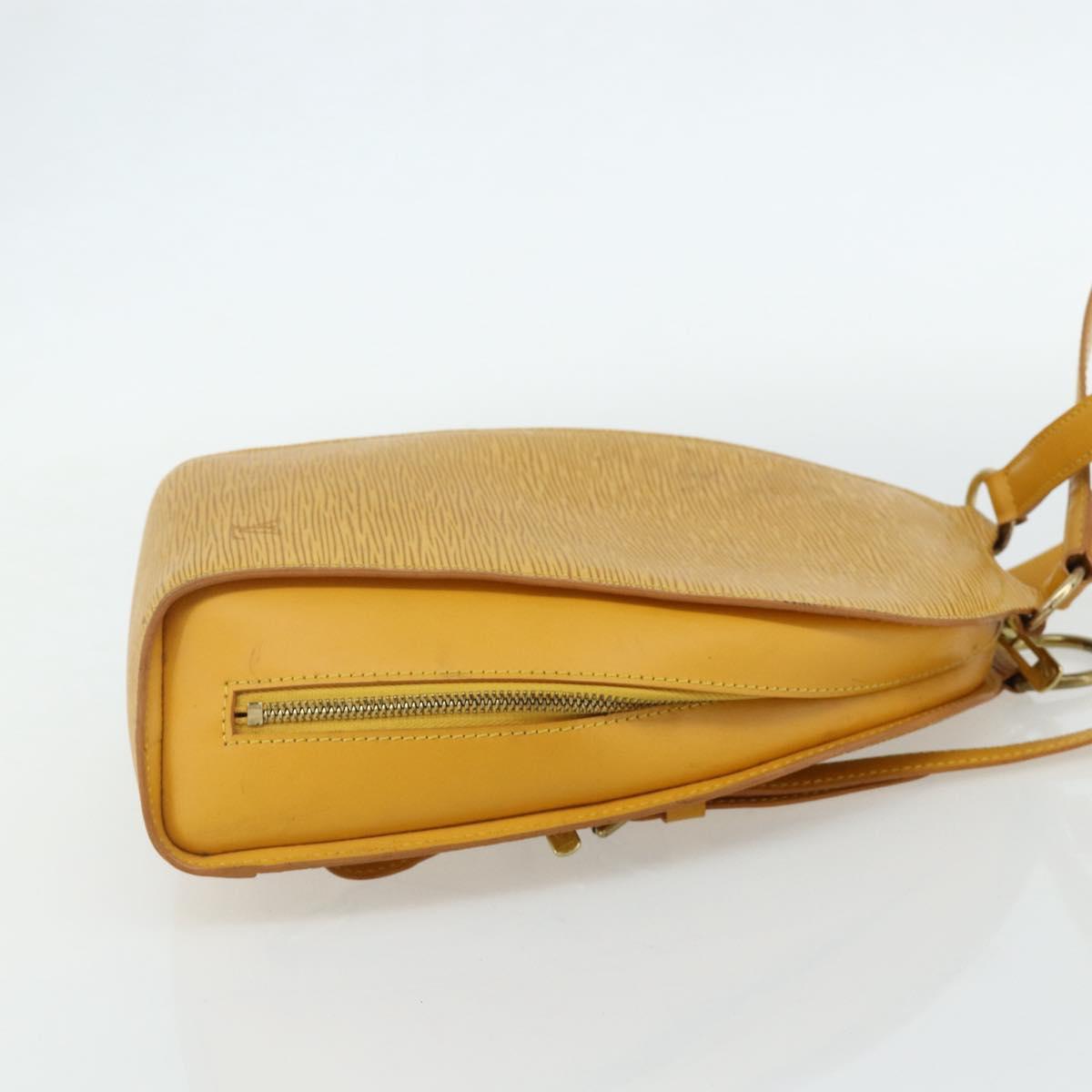 LOUIS VUITTON Epi Mabillon Backpack Yellow M52239 LV Auth 177227