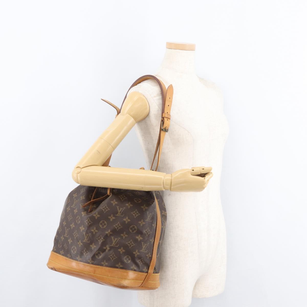 LOUIS VUITTON Monogram Noe Shoulder Bag M42224 LV Auth 177234