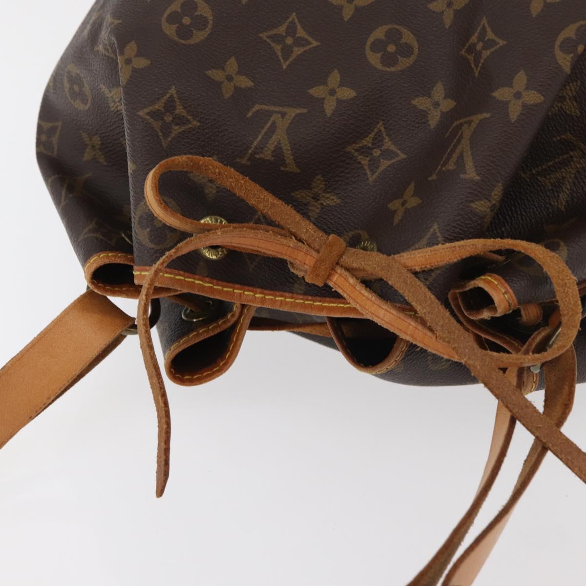LOUIS VUITTON Monogram Noe Shoulder Bag M42224 LV Auth 177234