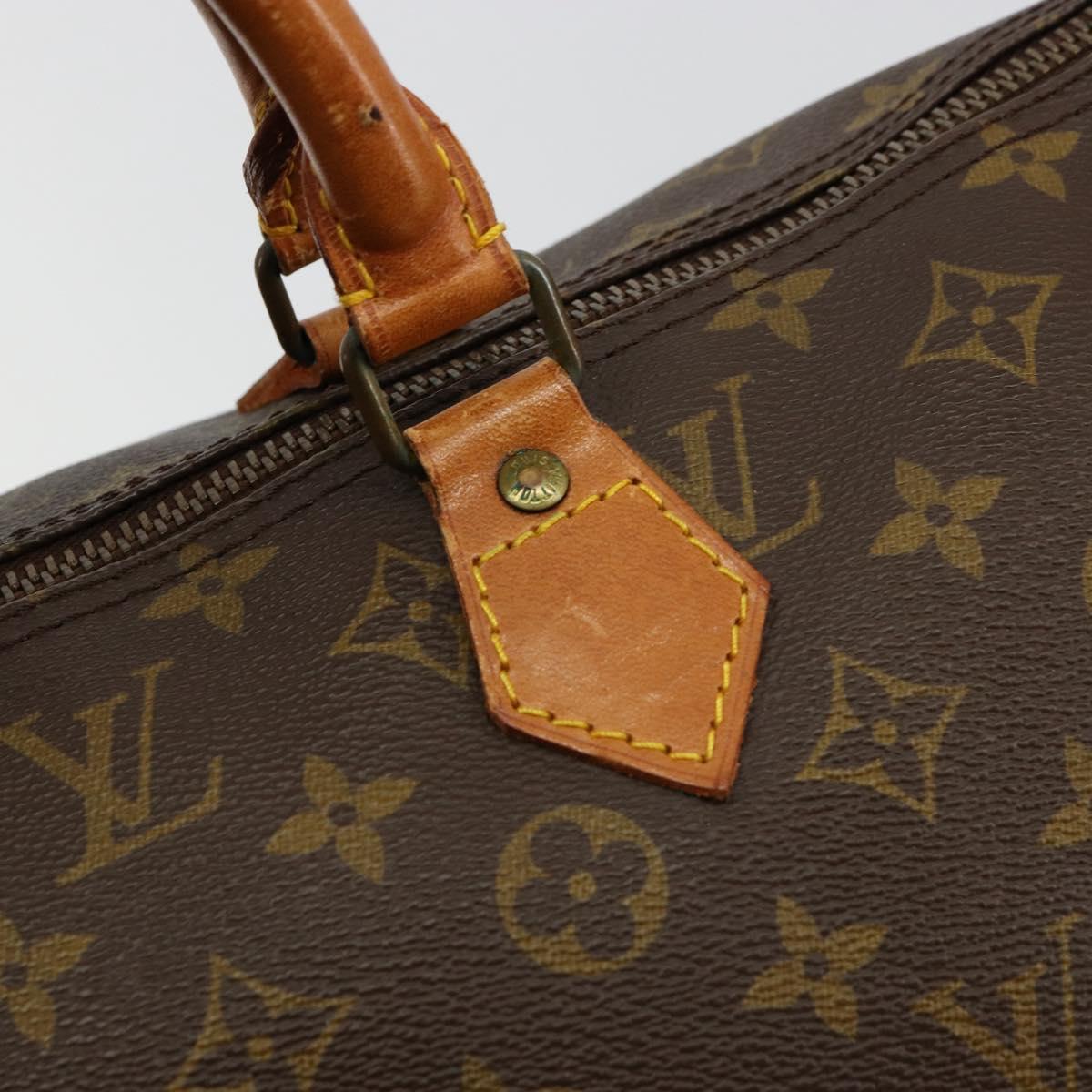 LOUIS VUITTON Monogram Speedy 40 Hand Bag M41522 LV Auth 177250A