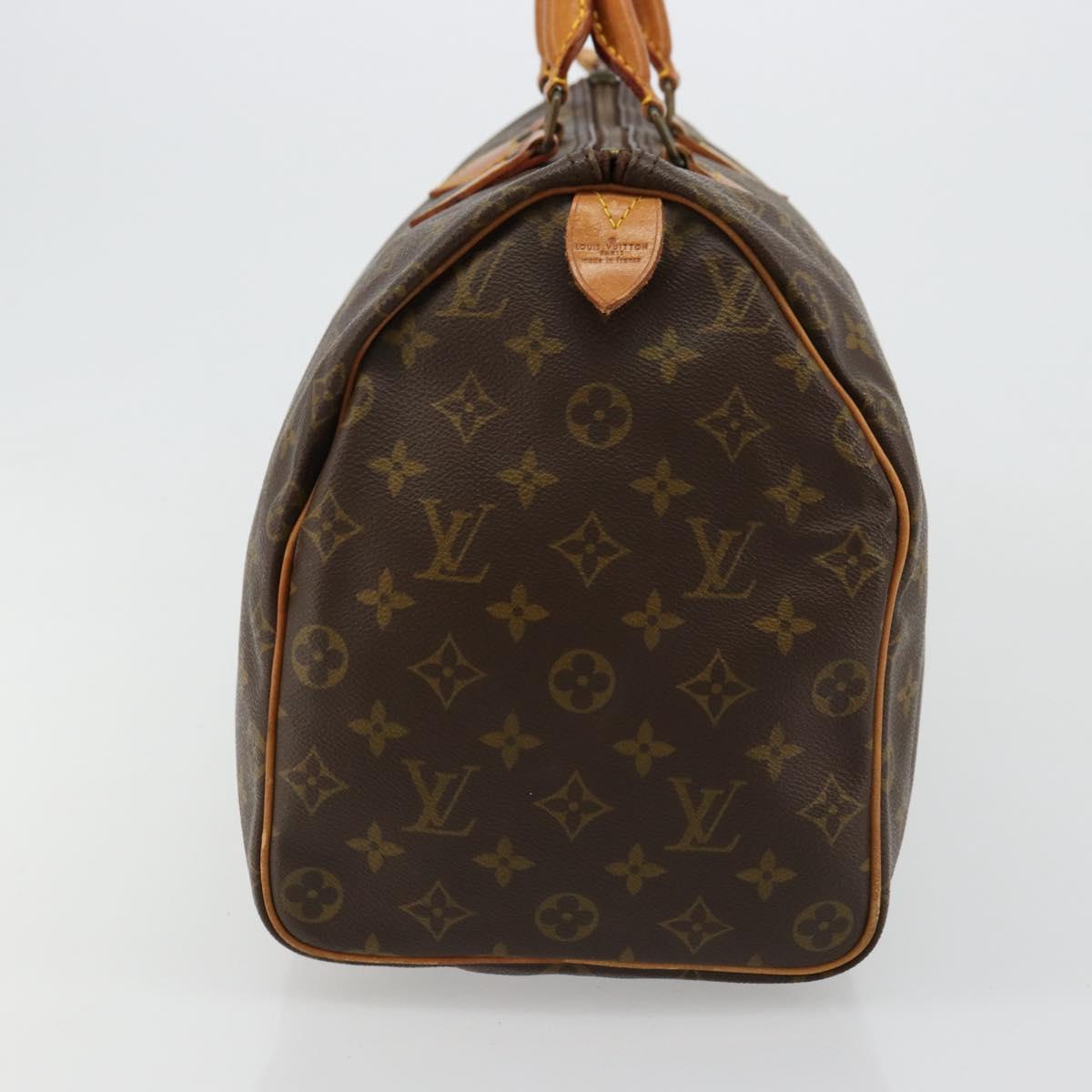 LOUIS VUITTON Monogram Speedy 40 Hand Bag M41522 LV Auth 177250A