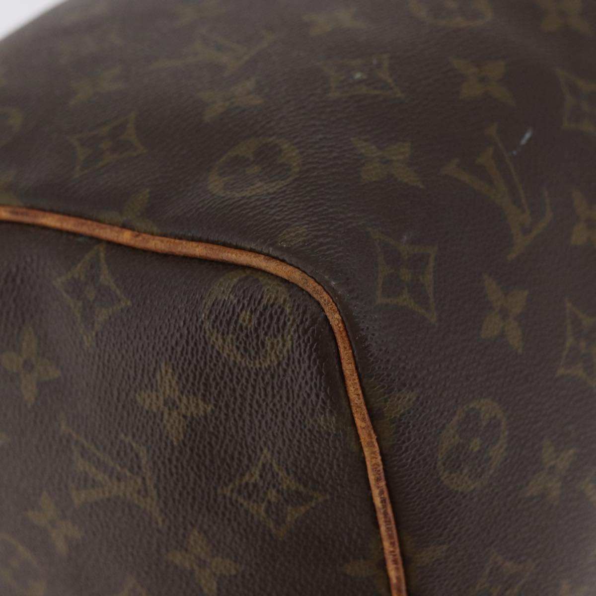 LOUIS VUITTON Monogram Speedy 35 Hand Bag M41524 LV Auth 177255A