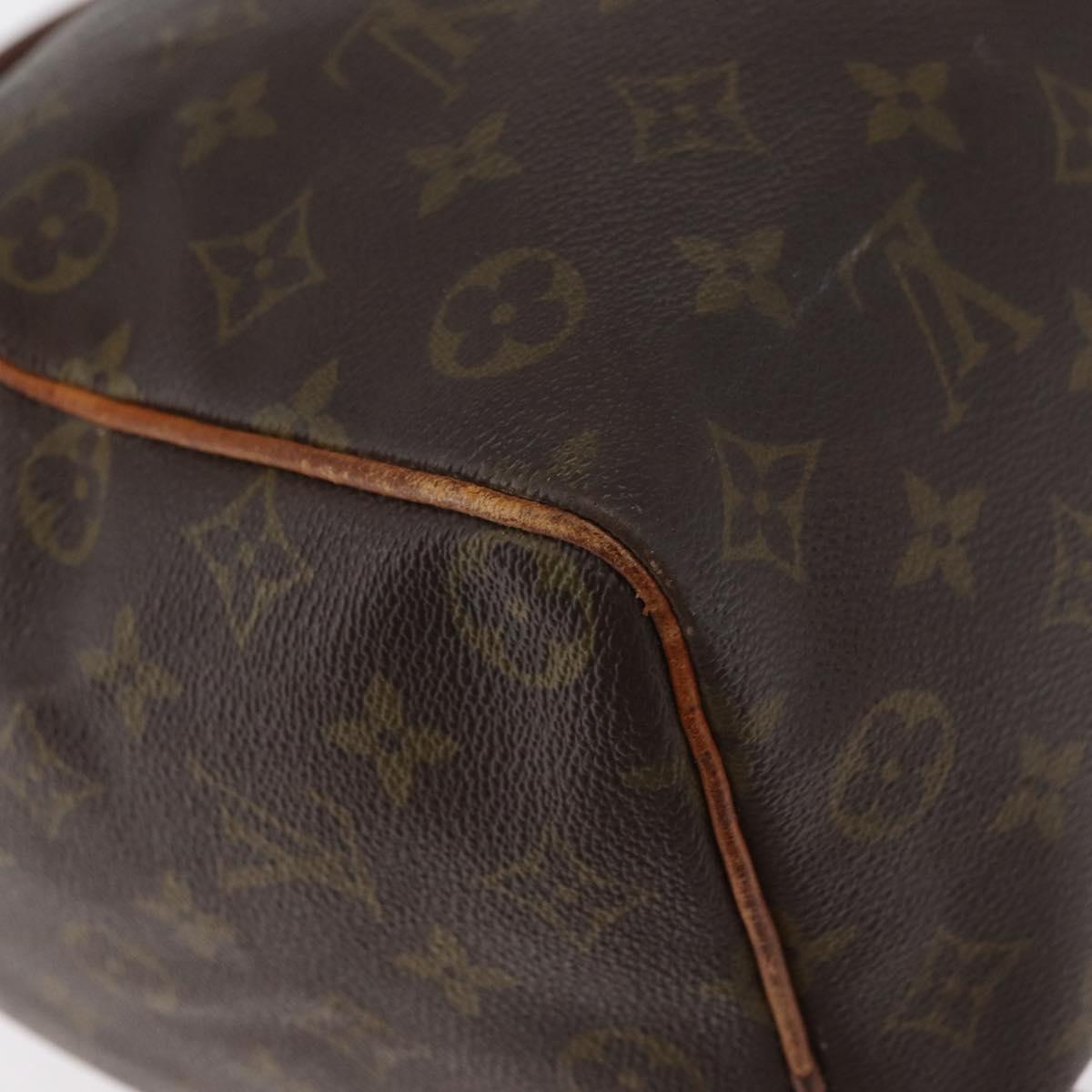 LOUIS VUITTON Monogram Speedy 35 Hand Bag M41524 LV Auth 177255A