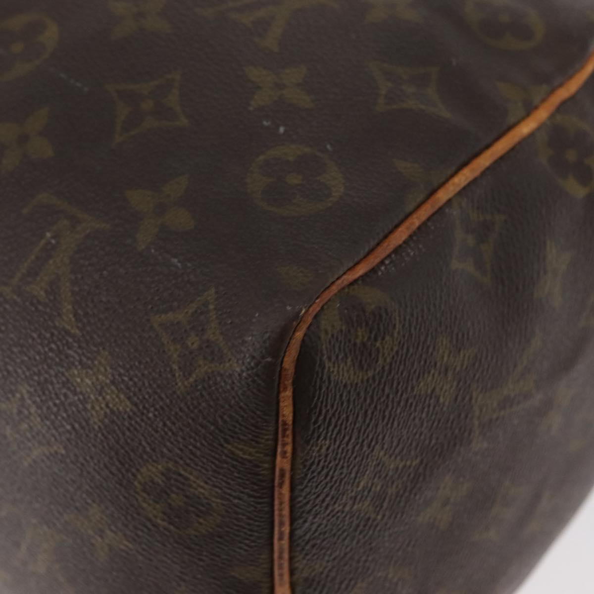 LOUIS VUITTON Monogram Speedy 35 Hand Bag M41524 LV Auth 177255A