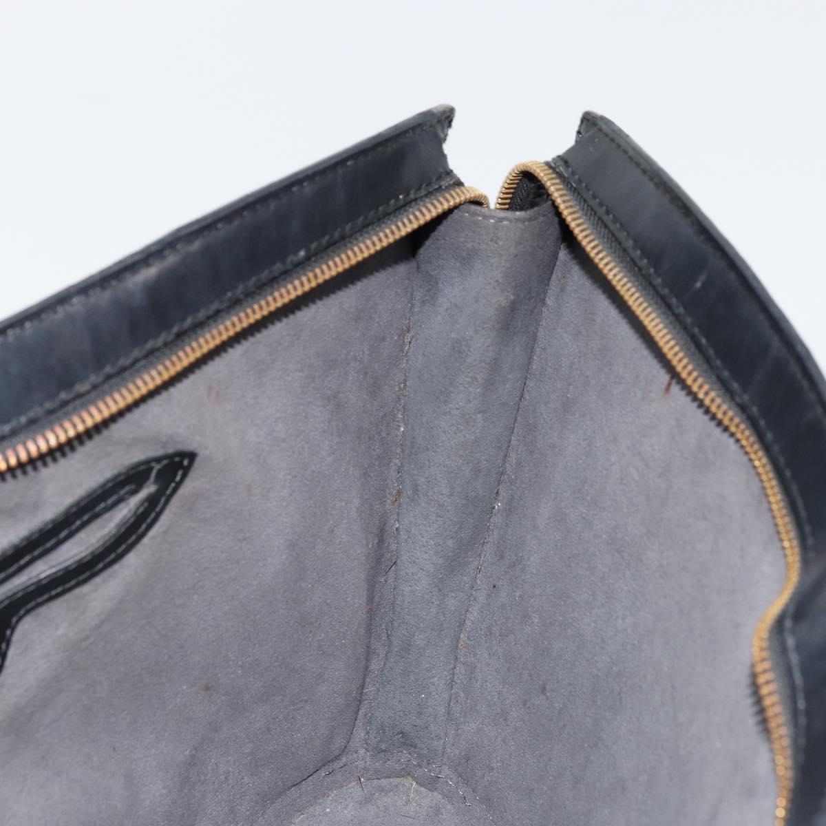 LOUIS VUITTON Epi Saint Jacques Shopping Shoulder Bag Black M52272 Auth 177261