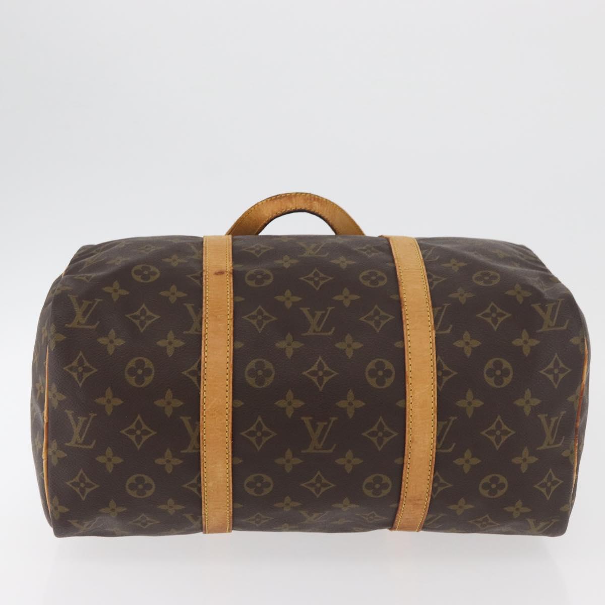 LOUIS VUITTON Monogram Sac Souple 35 Boston Bag M41626 LV Auth 177270