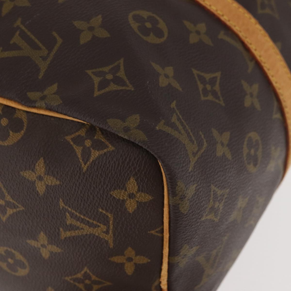LOUIS VUITTON Monogram Sac Souple 35 Boston Bag M41626 LV Auth 177270