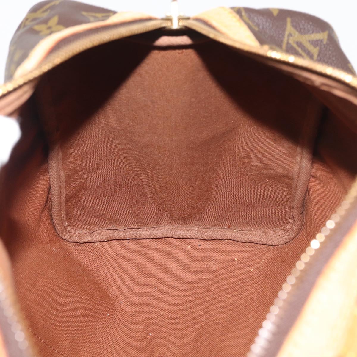 LOUIS VUITTON Monogram Sac Souple 35 Boston Bag M41626 LV Auth 177270