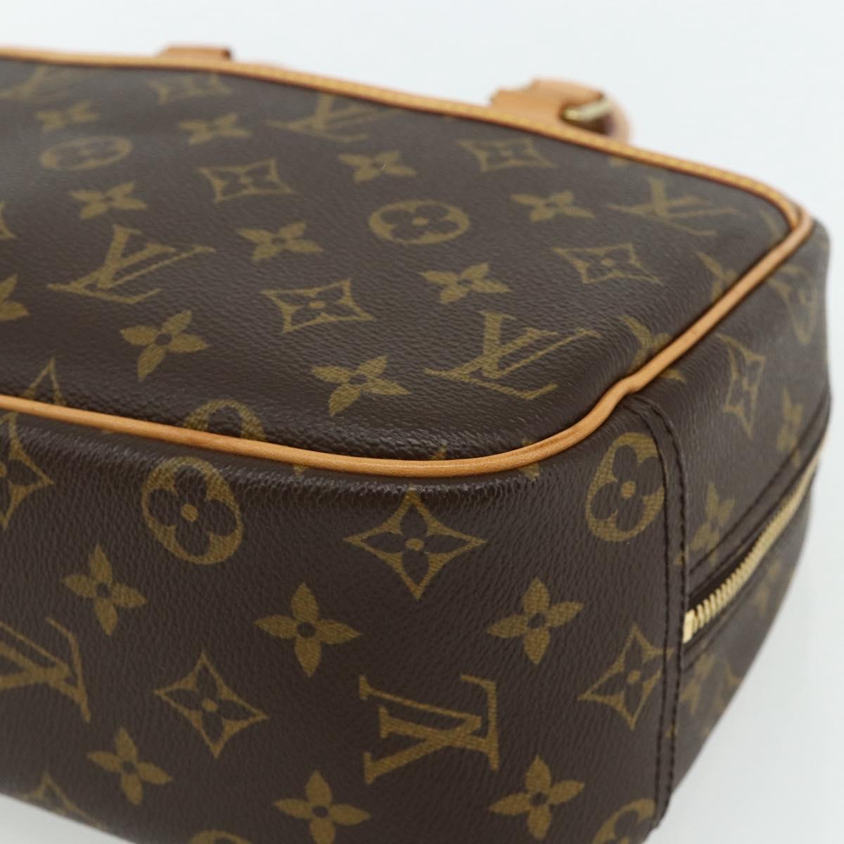 LOUIS VUITTON Monogram Trouville Hand Bag M42228 LV Auth 177273A