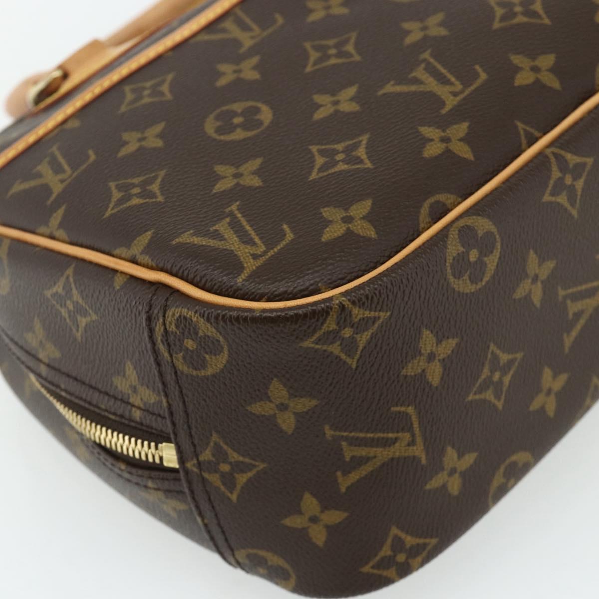 LOUIS VUITTON Monogram Trouville Hand Bag M42228 LV Auth 177273A