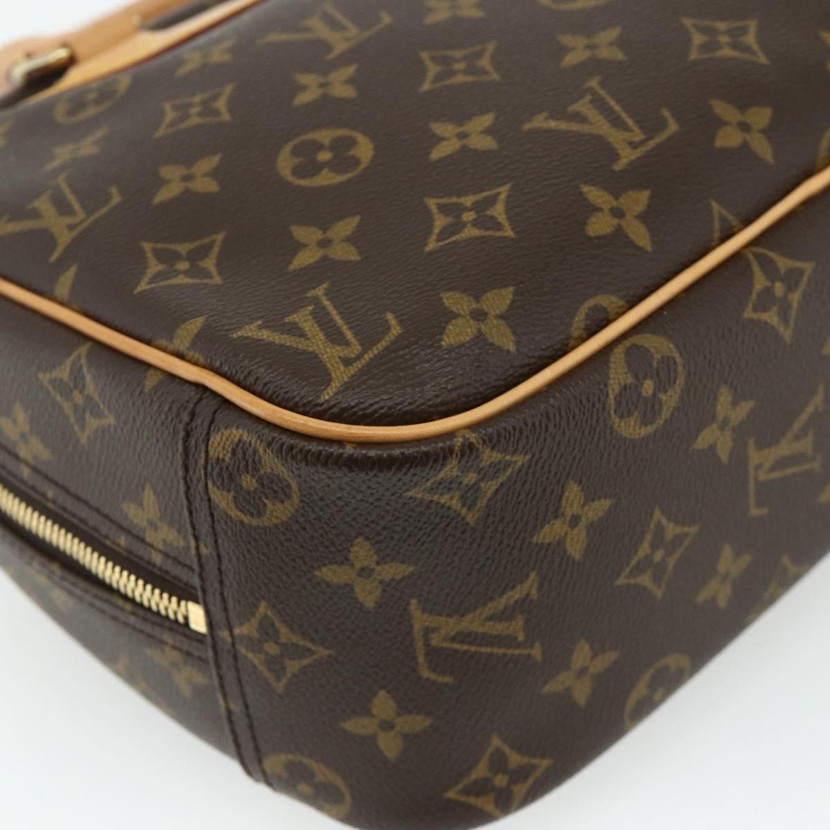 LOUIS VUITTON Monogram Trouville Hand Bag M42228 LV Auth 177273A
