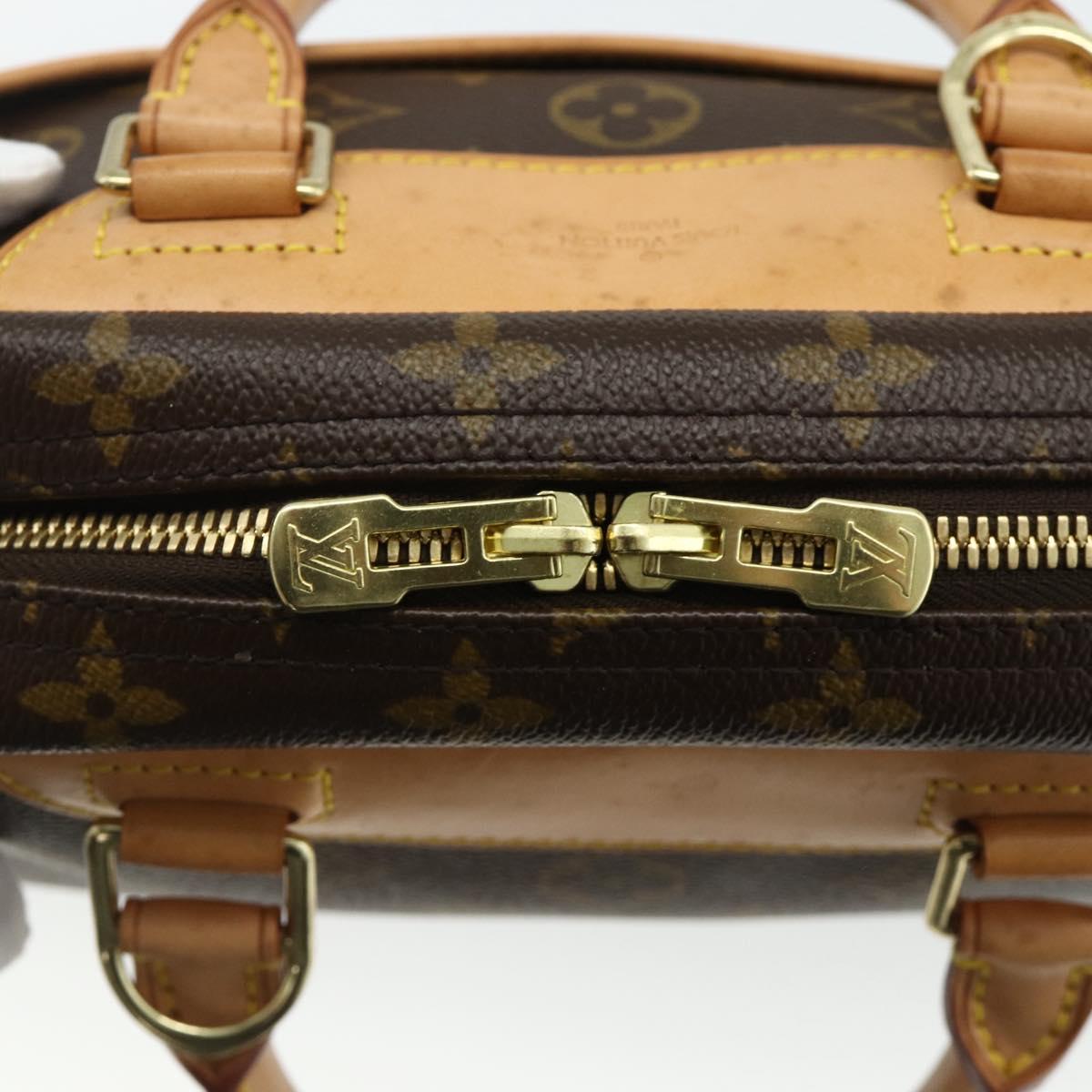 LOUIS VUITTON Monogram Trouville Hand Bag M42228 LV Auth 177273A