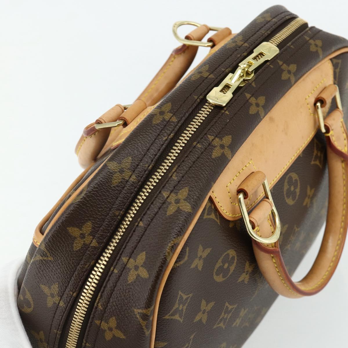 LOUIS VUITTON Monogram Trouville Hand Bag M42228 LV Auth 177273A
