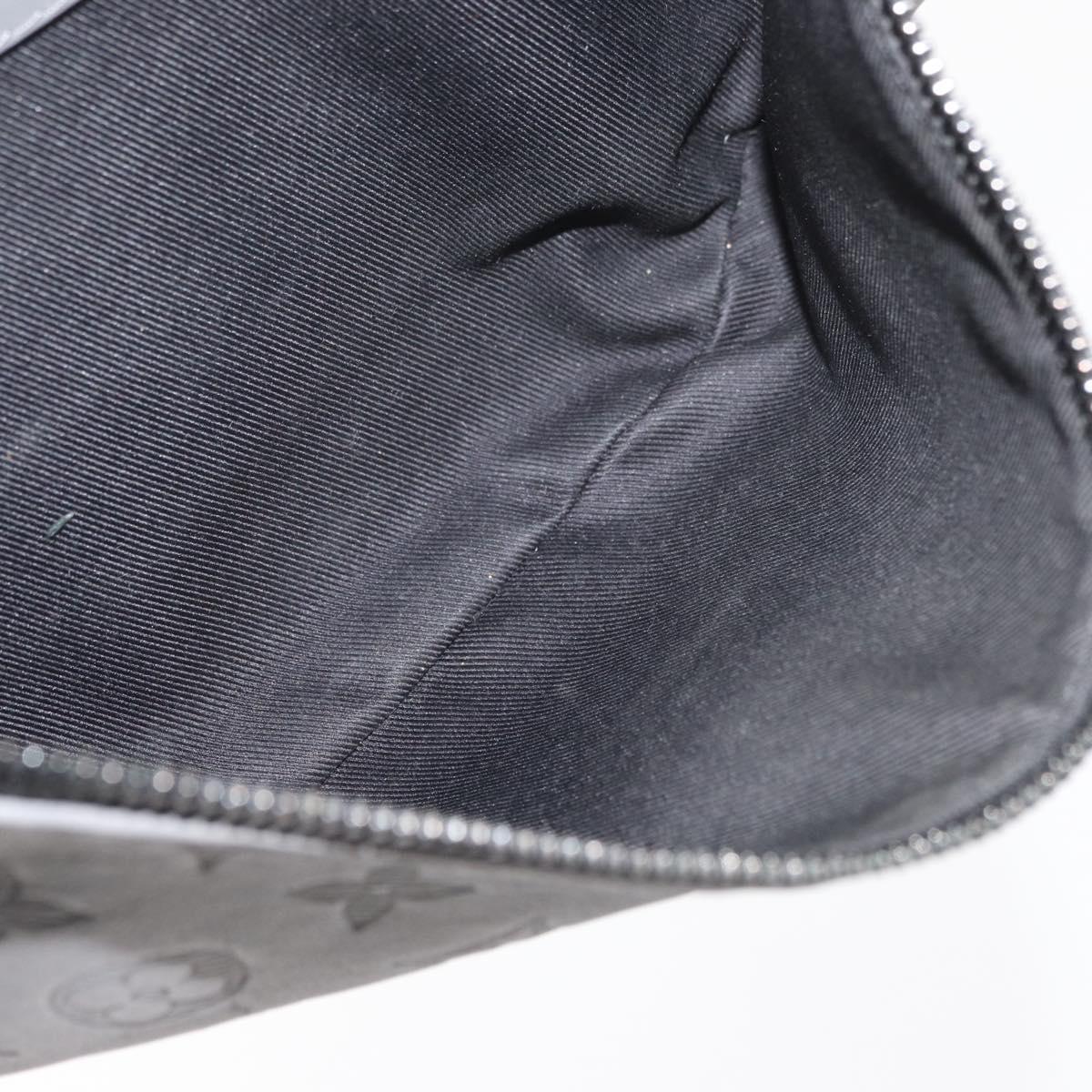 LOUIS VUITTON Monogram Shadow Discovery Bum Bag PM Gray M46108 LV Auth 177293