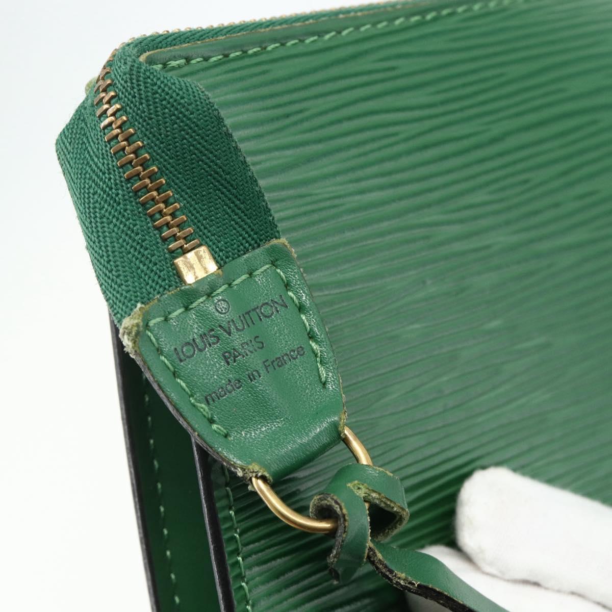 LOUIS VUITTON Epi Pochette Accessoires ¥ Pouch Green M52984 LV Auth 177295