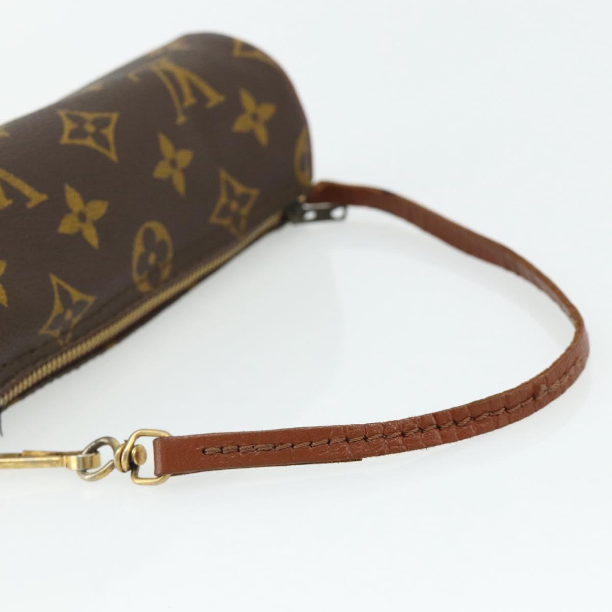 LOUIS VUITTON Monogram Papillon Pouch LV Auth 177296