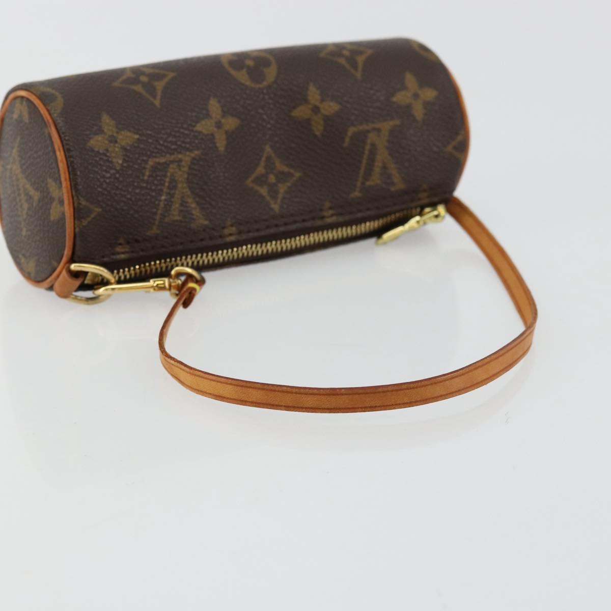 LOUIS VUITTON Monogram Papillon Pouch LV Auth 177297