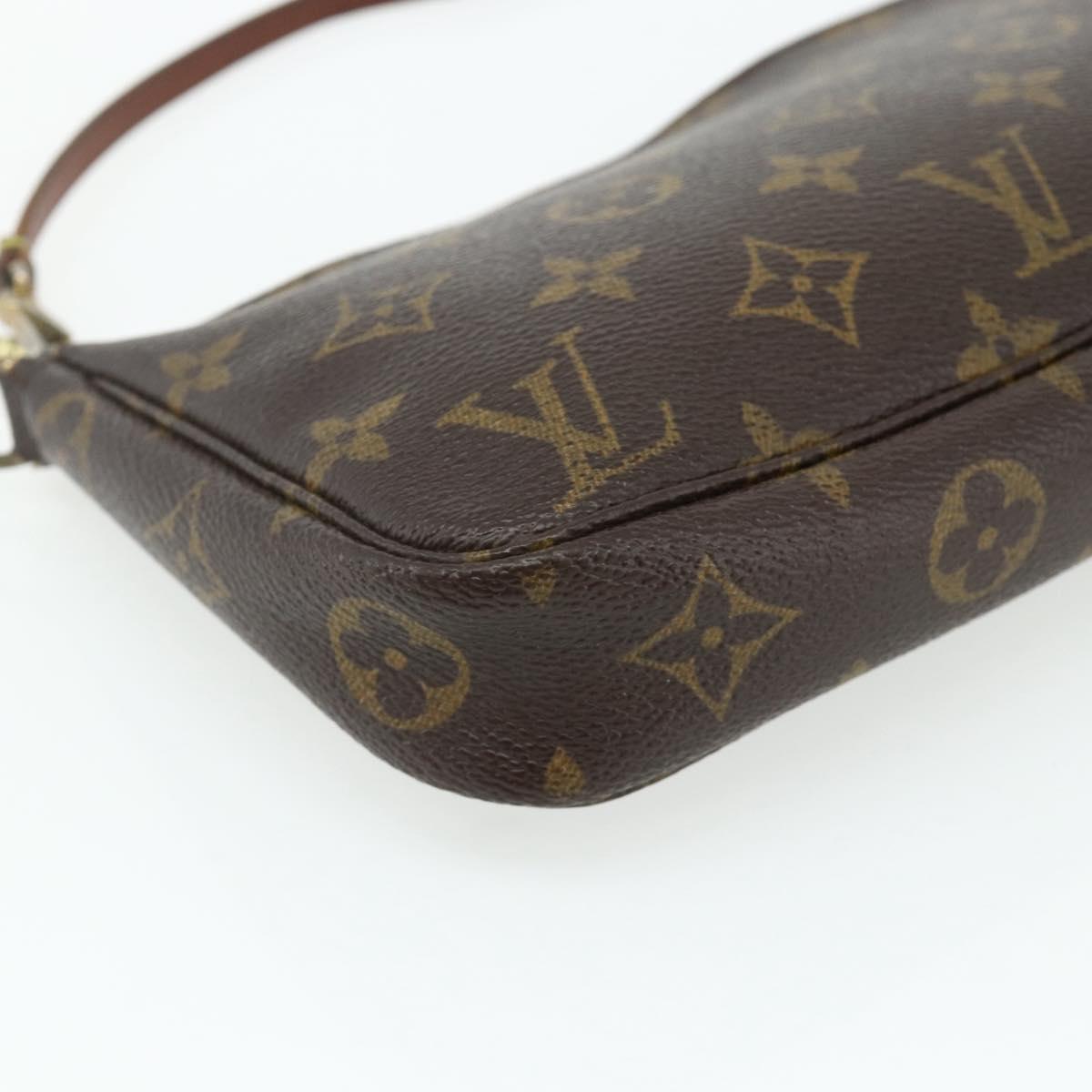 LOUIS VUITTON Monogram Pochette Accessoires Pouch M51980 LV Auth 177301