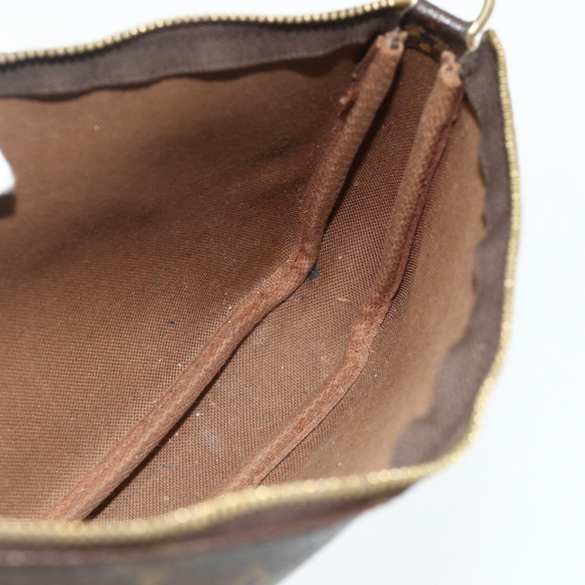 LOUIS VUITTON Monogram Pochette Accessoires Pouch M51980 LV Auth 177301