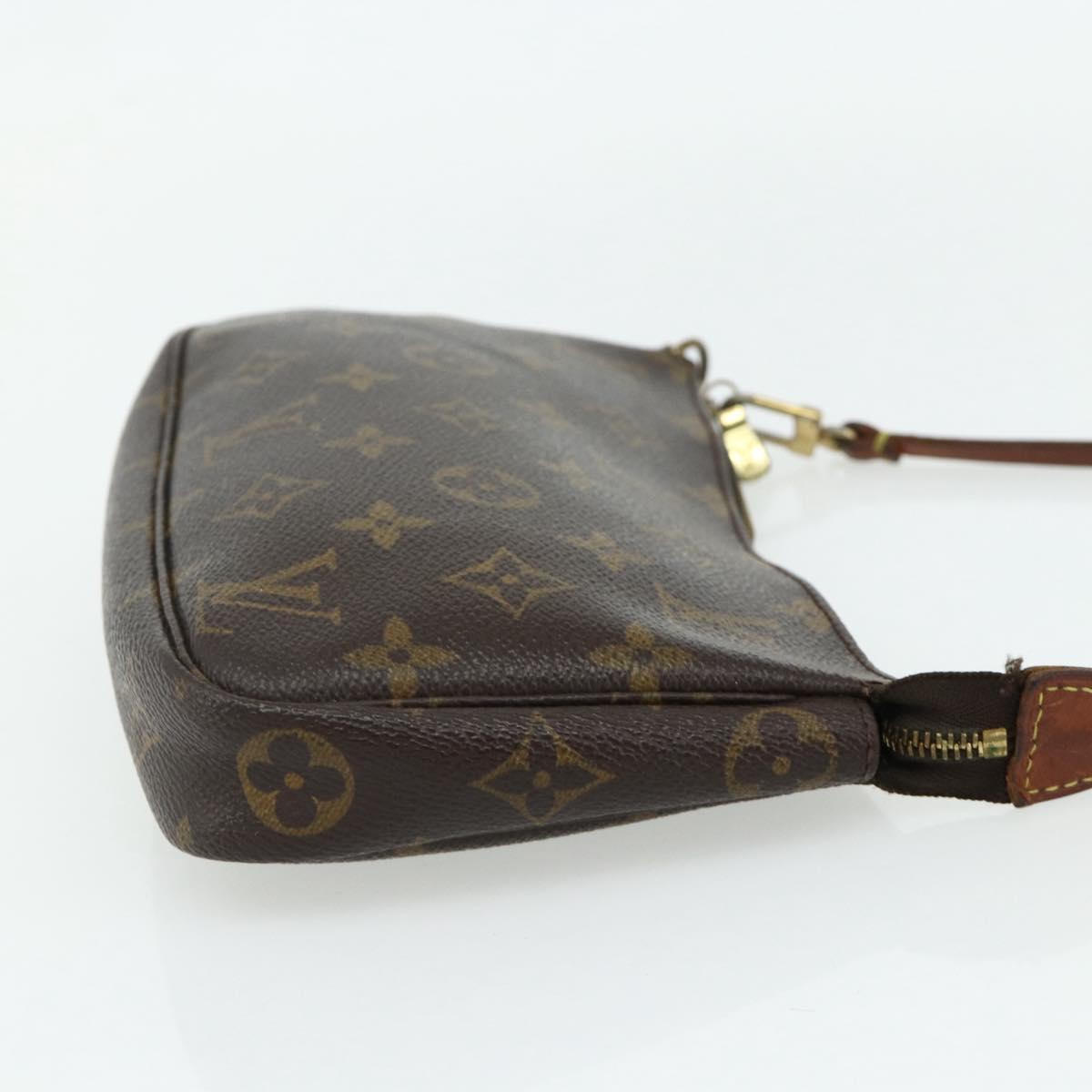 LOUIS VUITTON Monogram Pochette Accessoires Pouch M51980 LV Auth 177301