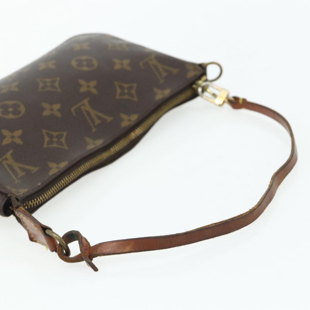 LOUIS VUITTON Monogram Pochette Accessoires Pouch M51980 LV Auth 177301
