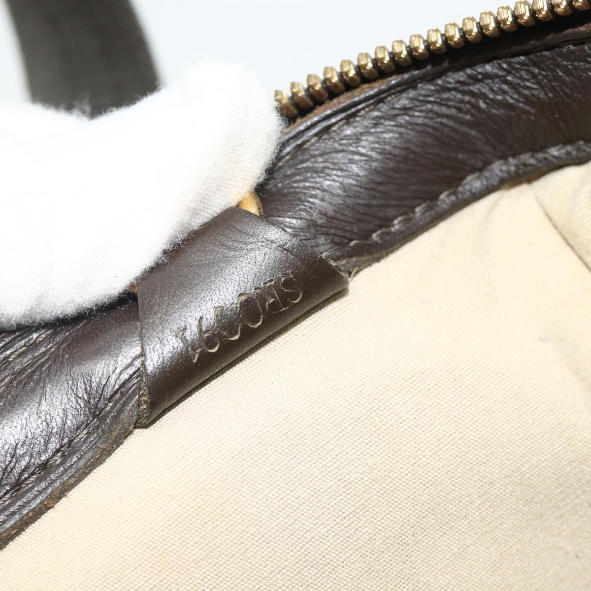 LOUIS VUITTON Monogram Mini Josephine GM Hand Bag Khaki M92310 LV Auth 177307