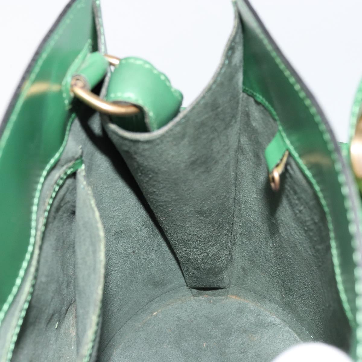 LOUIS VUITTON Epi Cluny Shoulder Bag Green M52254 LV Auth 177308