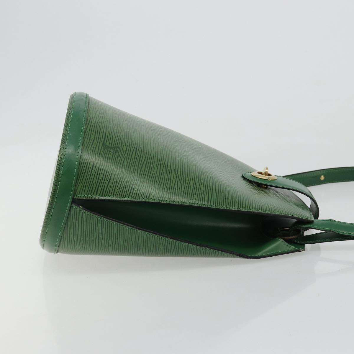 LOUIS VUITTON Epi Cluny Shoulder Bag Green M52254 LV Auth 177308
