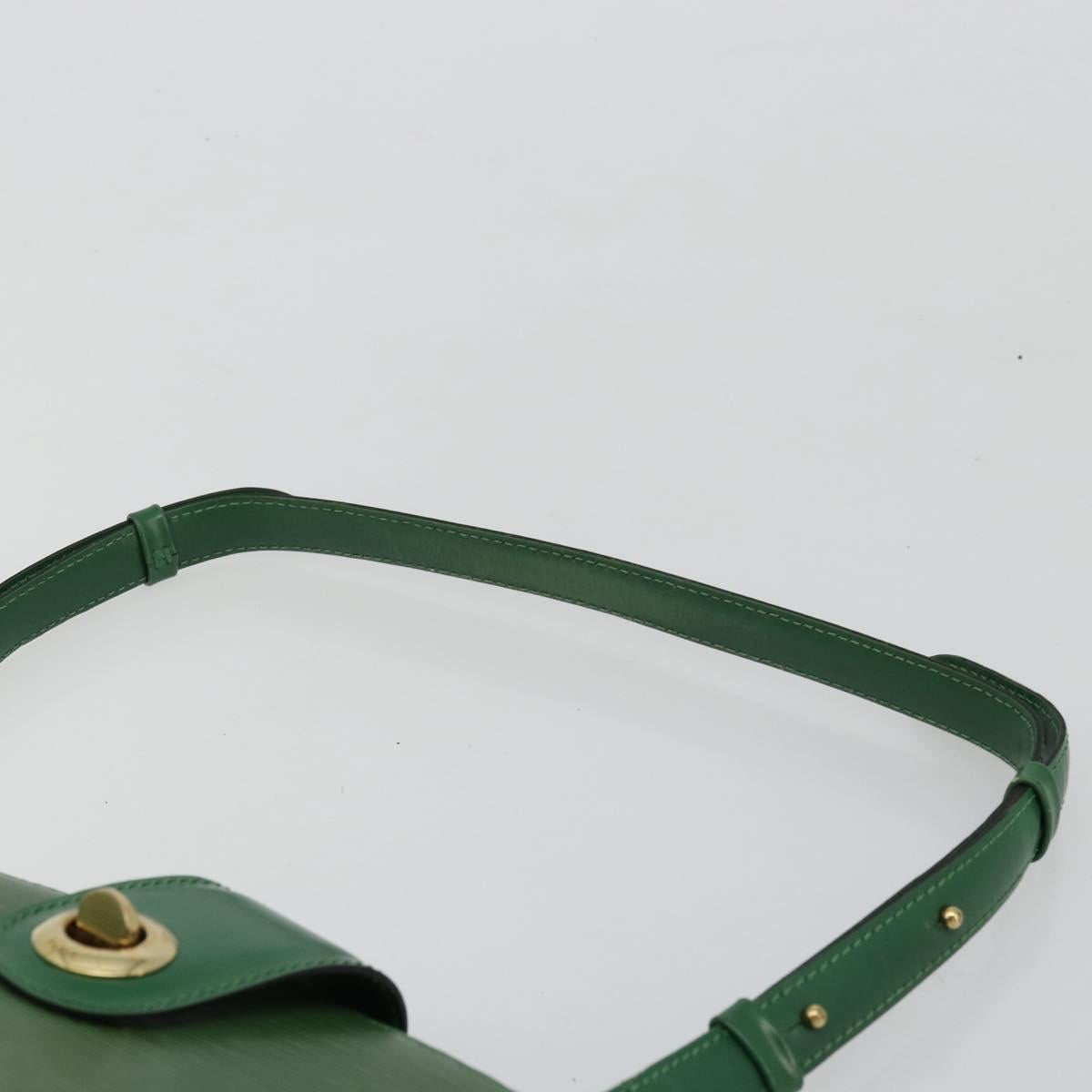 LOUIS VUITTON Epi Cluny Shoulder Bag Green M52254 LV Auth 177308