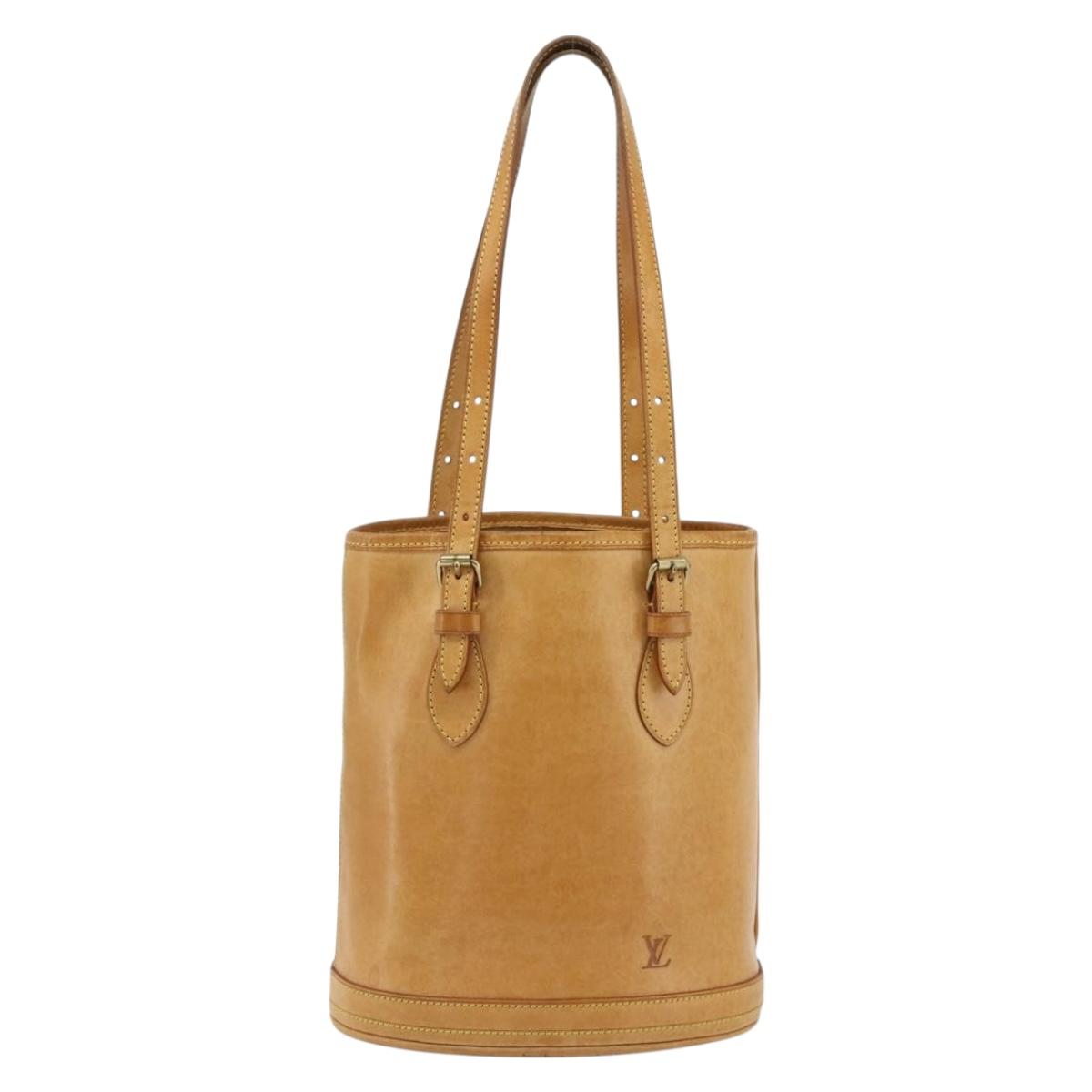 LOUIS VUITTON Nomad Male Ventiem Bag 20th Anniversary Beige M99070 Auth 177313A