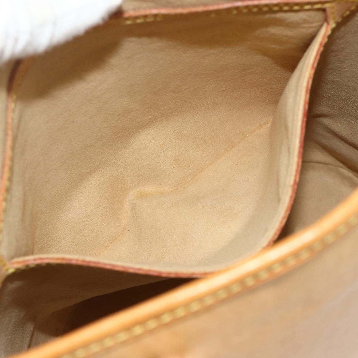LOUIS VUITTON Nomad Male Ventiem Bag 20th Anniversary Beige M99070 Auth 177313A