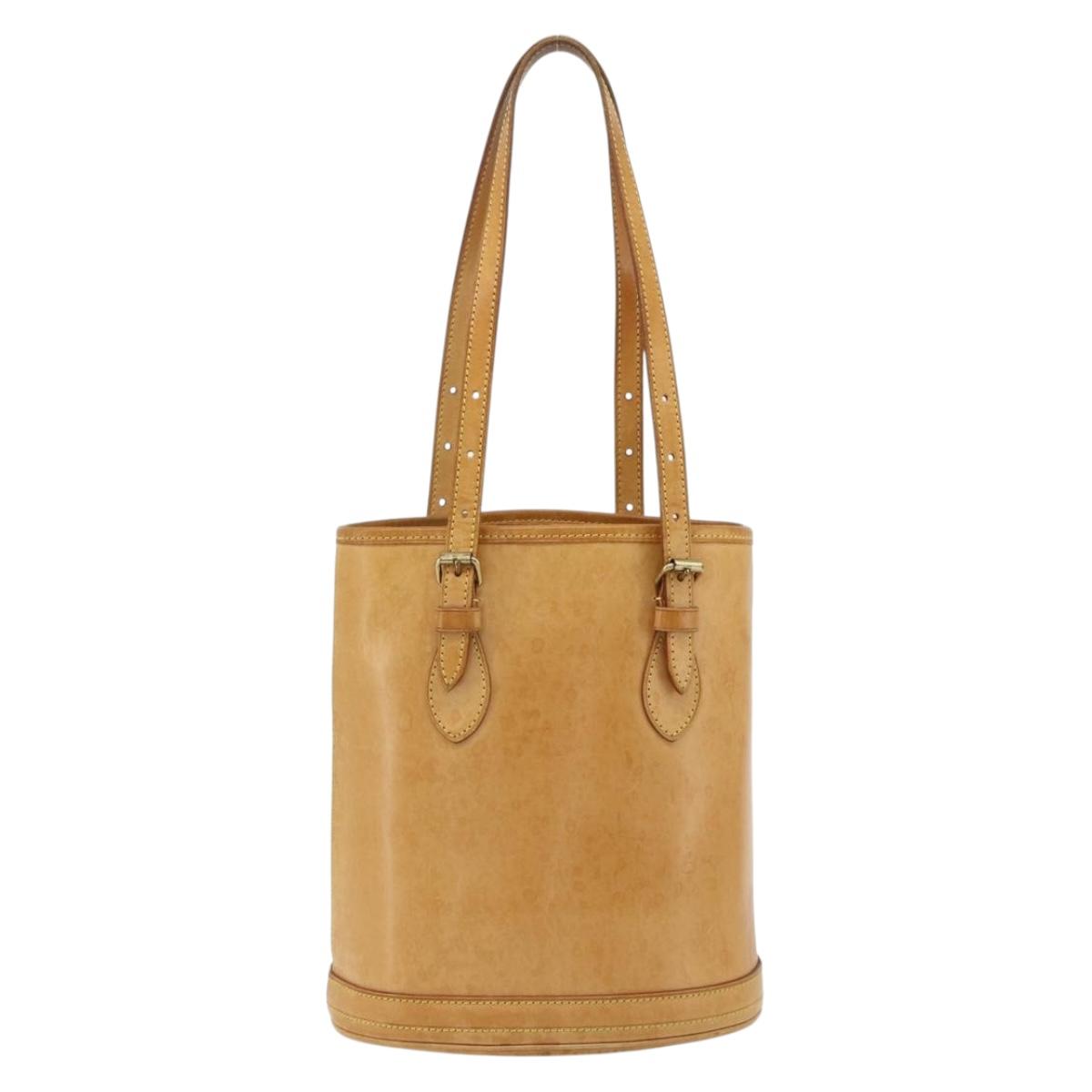LOUIS VUITTON Nomad Male Ventiem Bag 20th Anniversary Beige M99070 Auth 177313A