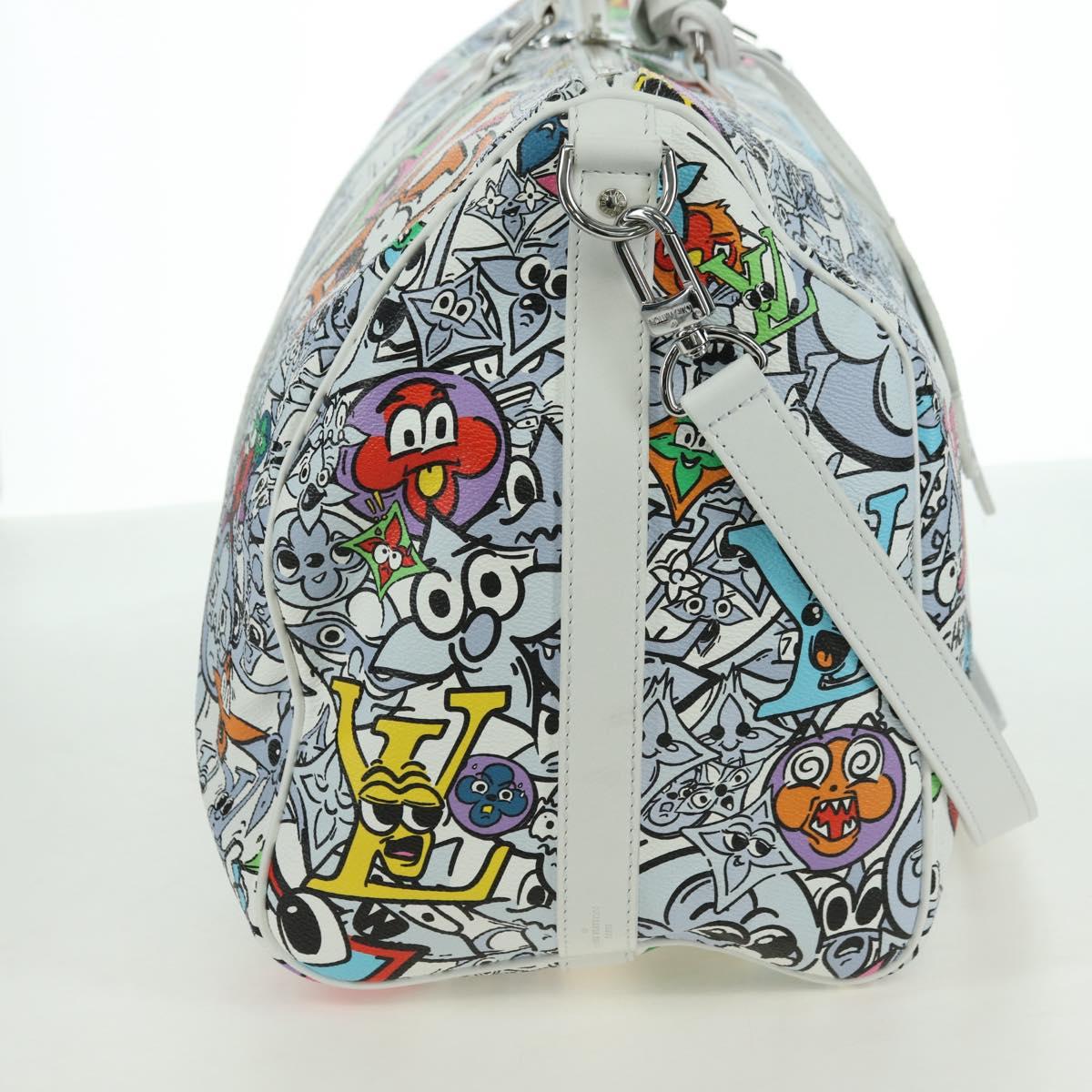 LOUIS VUITTON Monogram Comics Keepall Bandouliere 50 Bag M21863 Auth 177344SAM