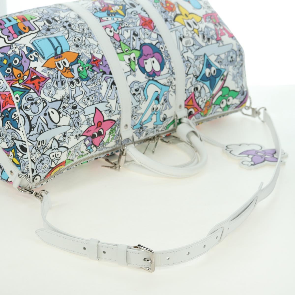 LOUIS VUITTON Monogram Comics Keepall Bandouliere 50 Bag M21863 Auth 177344SAM