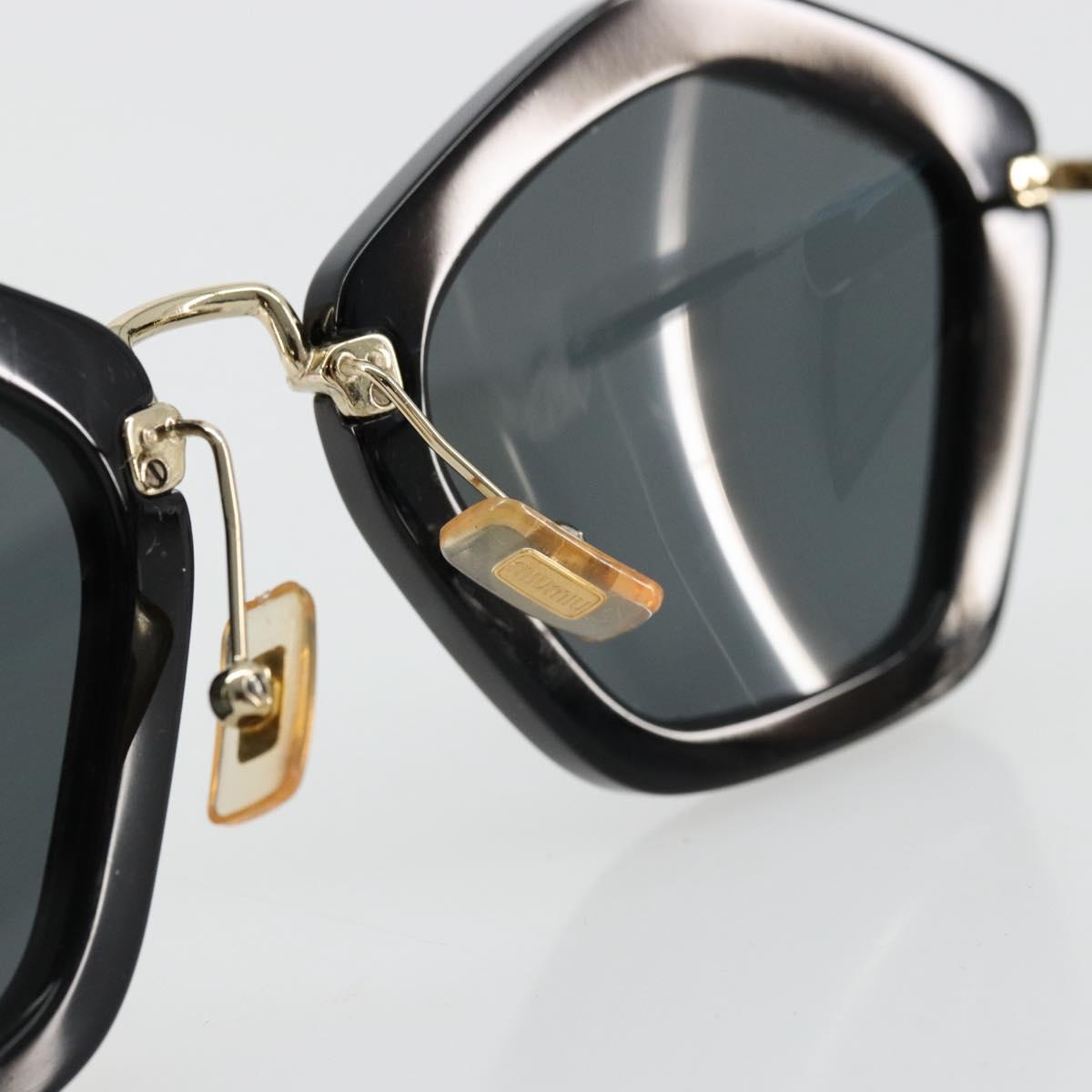 Miu Miu Sunglasses plastic Black Auth 177347A