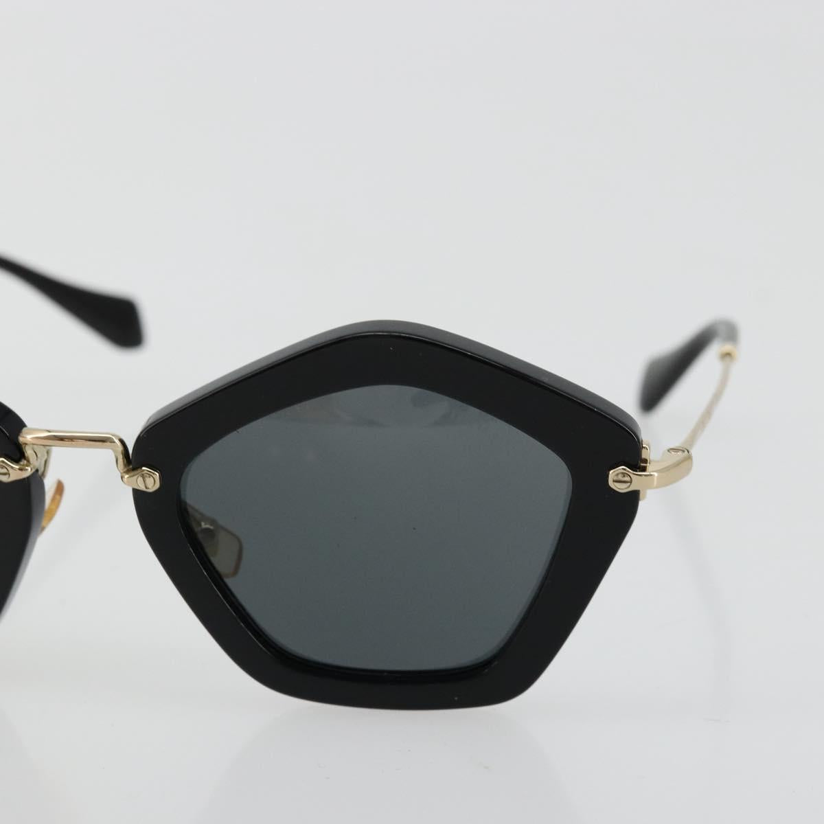 Miu Miu Sunglasses plastic Black Auth 177347A