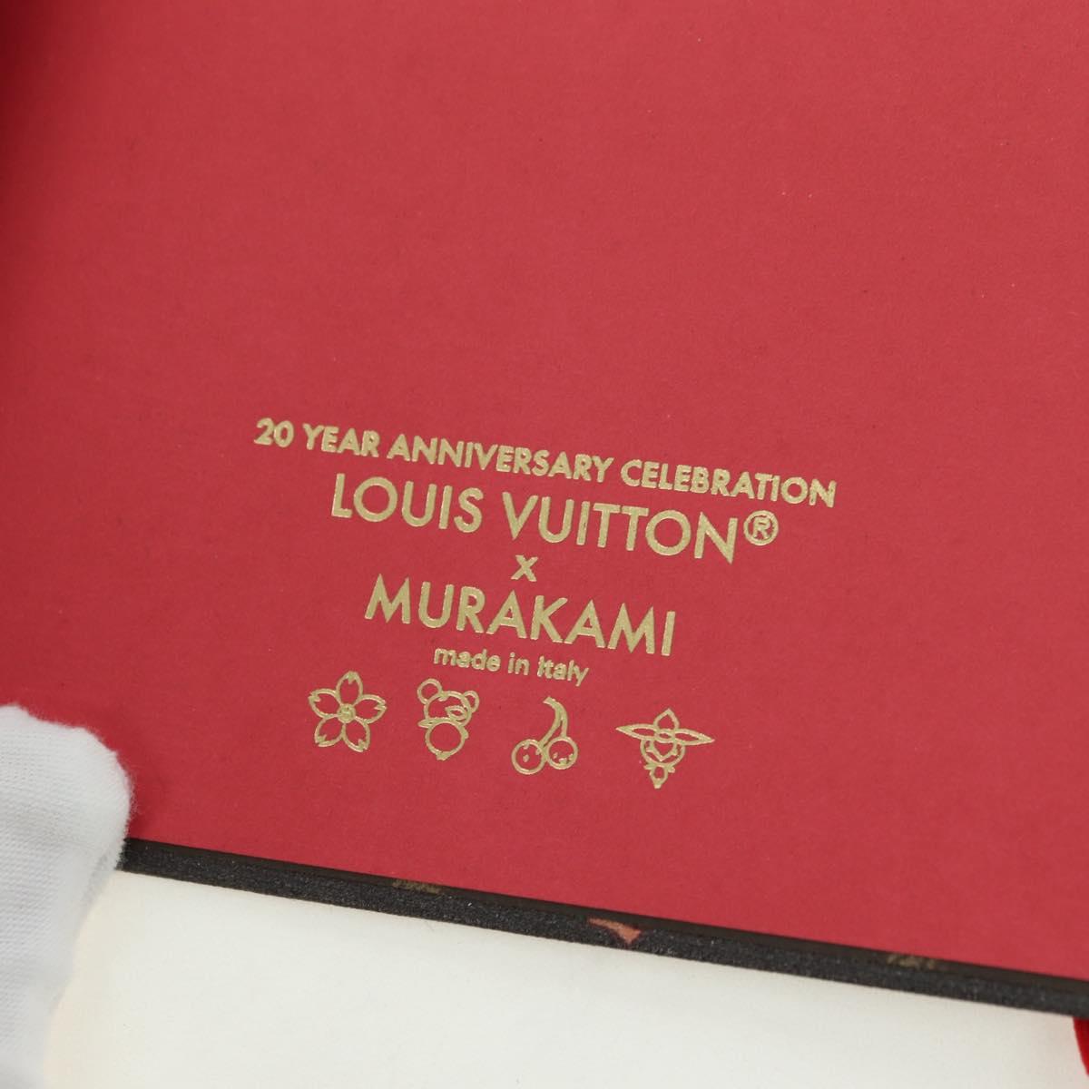 LOUIS VUITTON Collector Cherry Print Notebook MM Jane Canvas GI1371 Auth 177348M