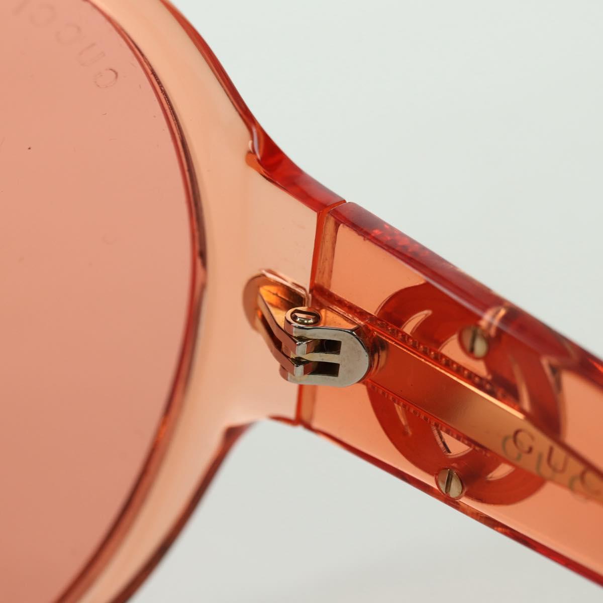 GUCCI Sunglasses plastic Orange Auth 177351M