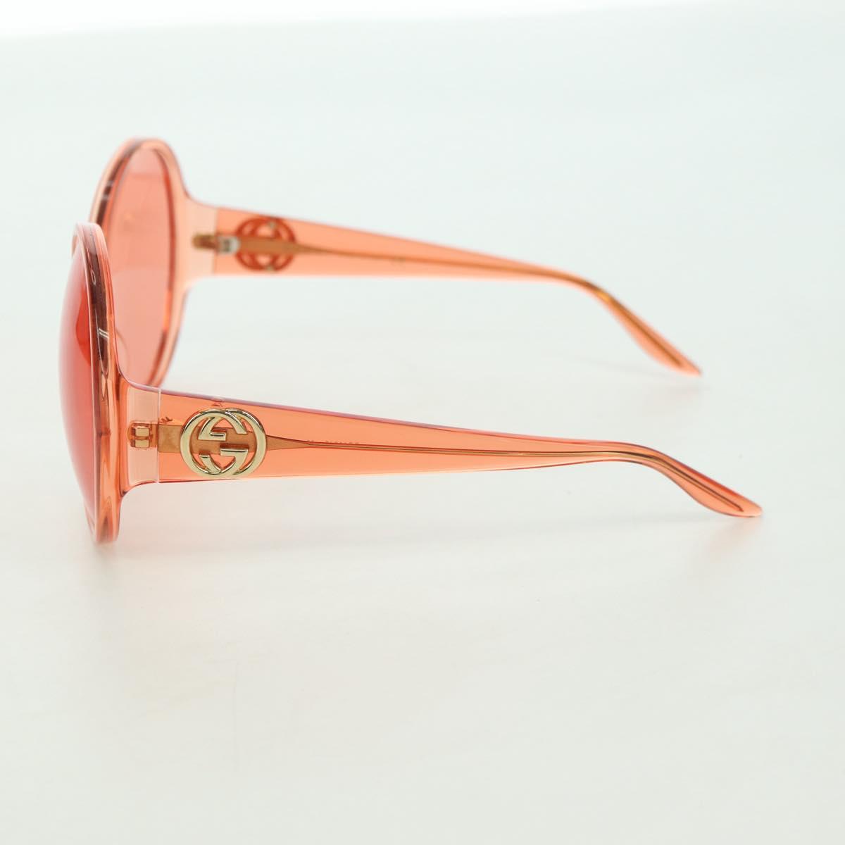 GUCCI Sunglasses plastic Orange Auth 177351M
